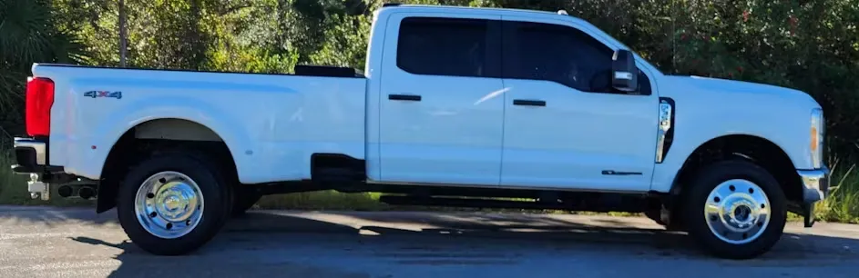 19.5x6 Northstar Mirror Polished Both Sides Ford F350 DRW 8X200m Kit (2005-Present)