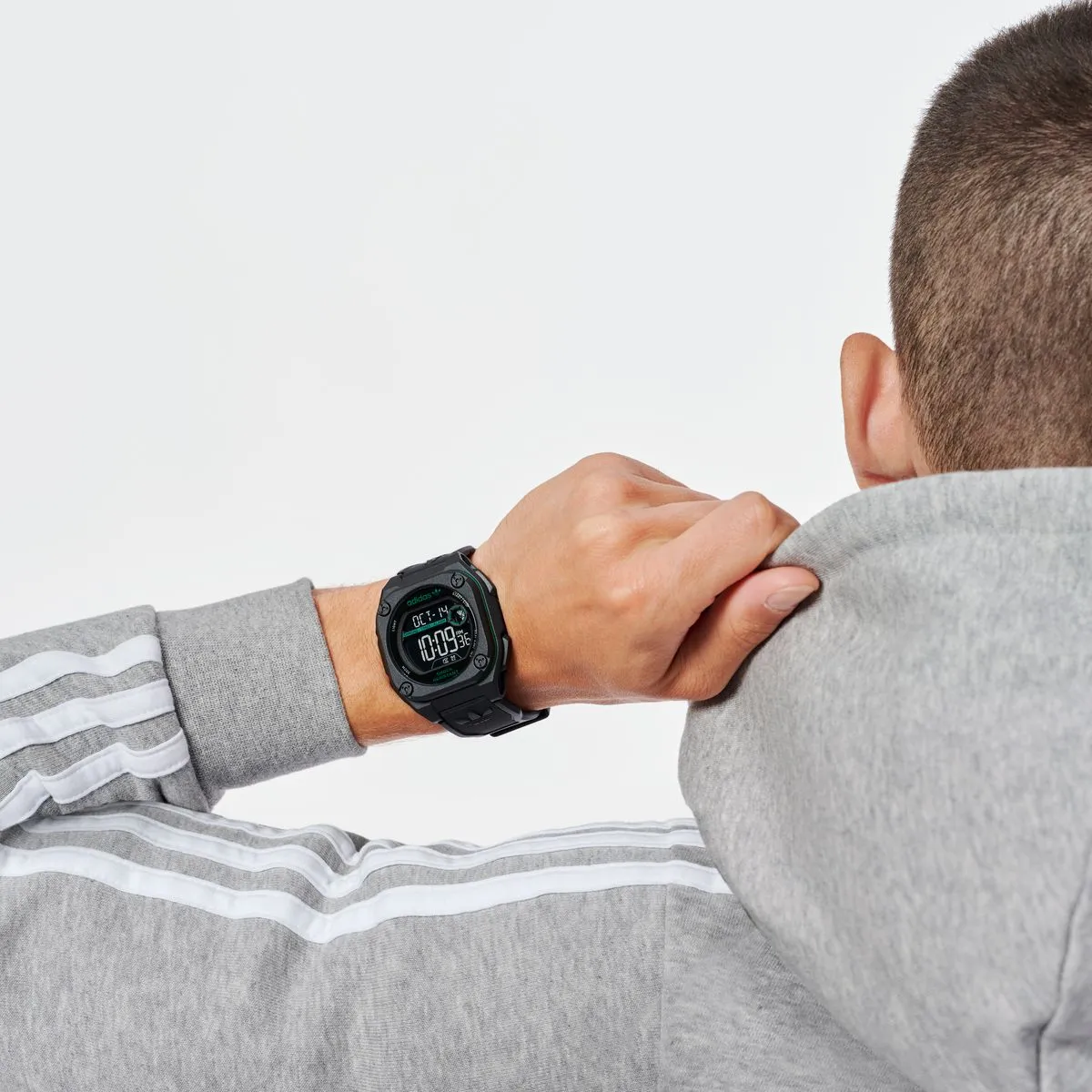 Adidas Originals Digital Neg Display Dial Unisex Digital Watch - AOST23569