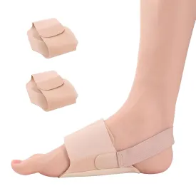 Arch Support Braces for Plantar Fasciitis Relief, Flat Feet High & Fallen Arch, Feet Pain Relief, Adjustable Bands with Gel Arch Support Inserts, Arch Support Sleeves Wrap, Unisex, Beige