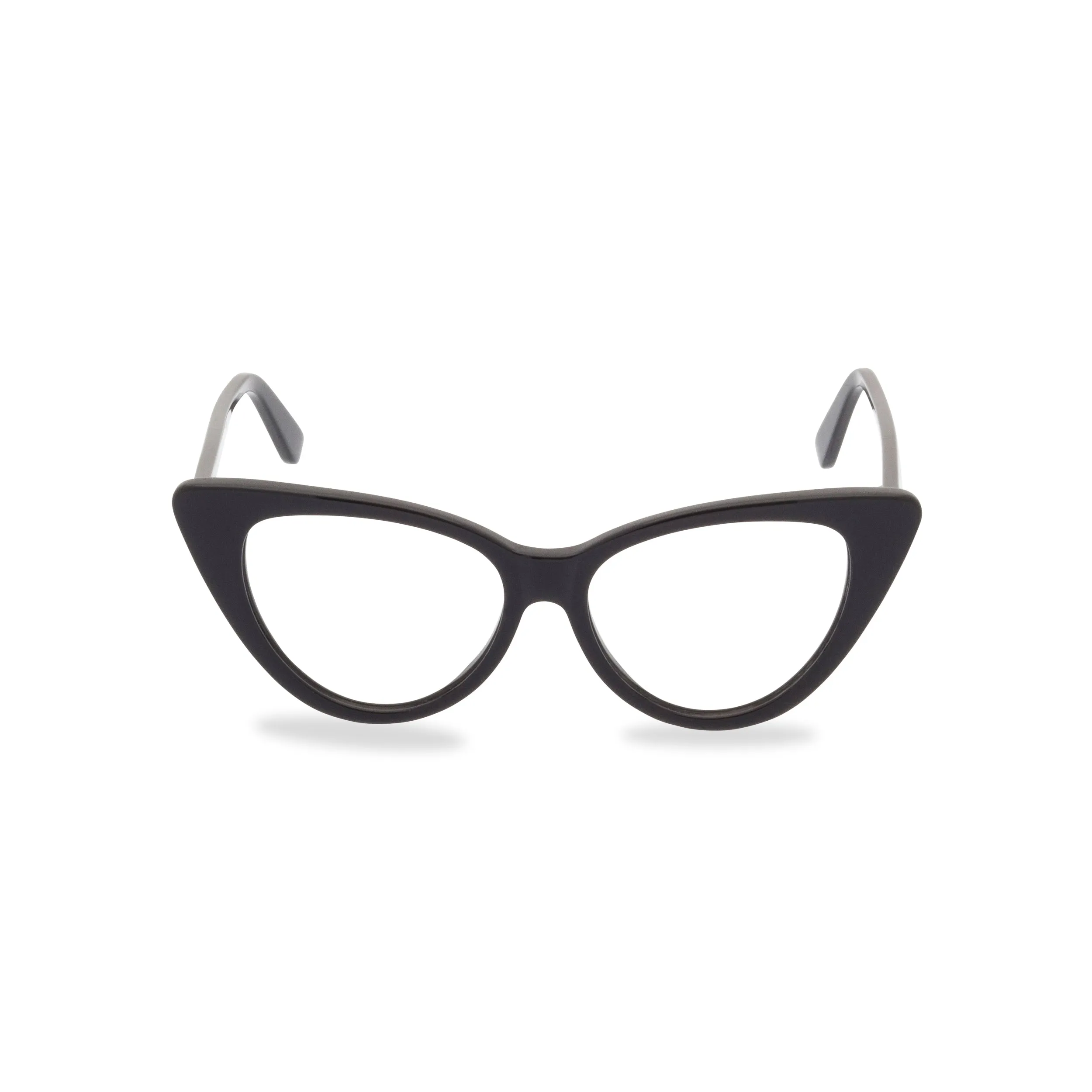 Ava Cat Eye Glasses - Black