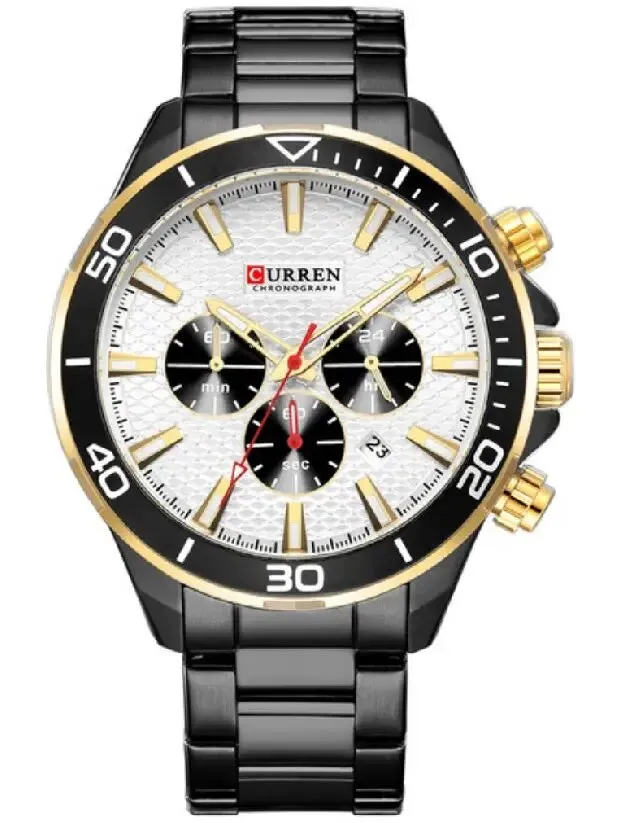 Curran Men's Sporty Chronograph Watch