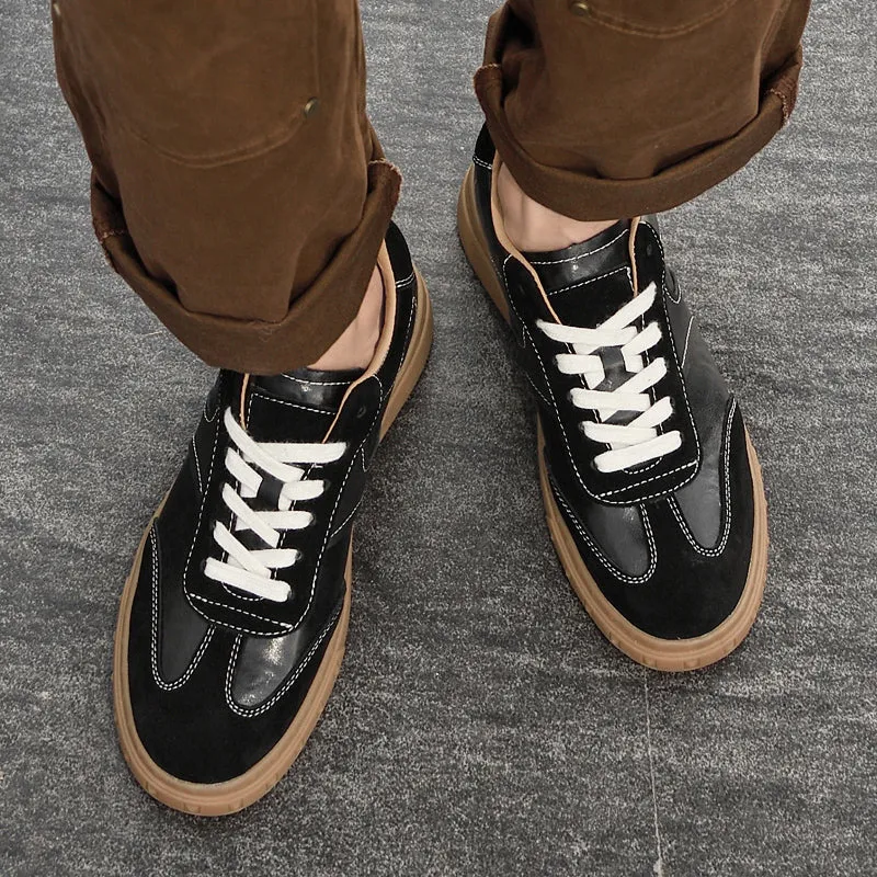Denver Leather Sneakers