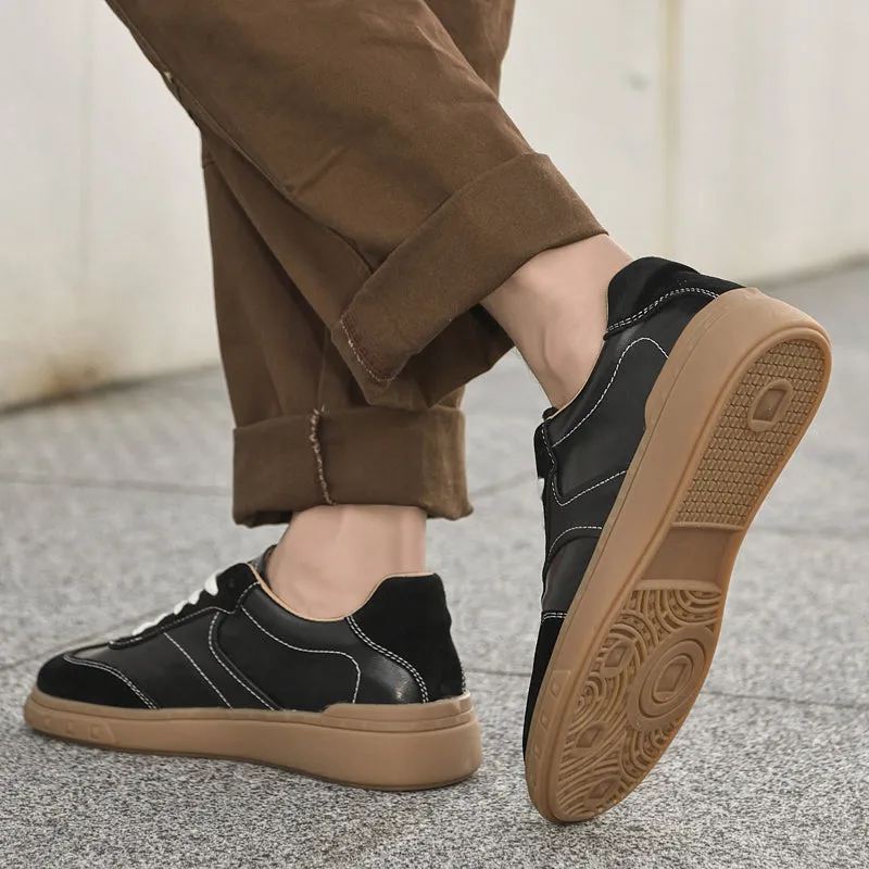 Denver Leather Sneakers
