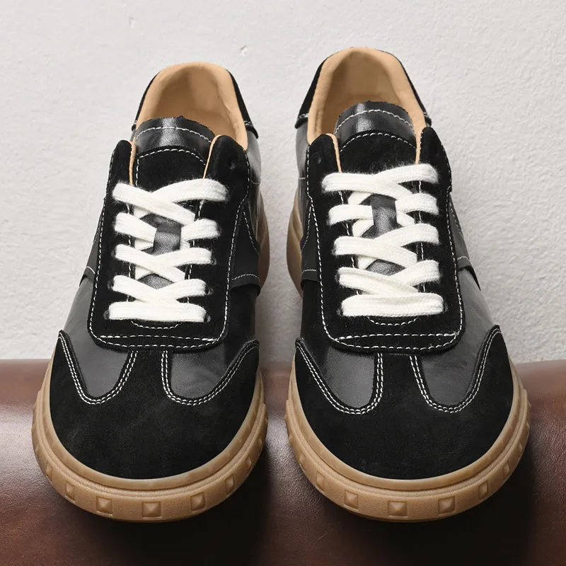 Denver Leather Sneakers