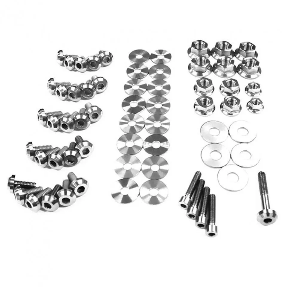 Dress Up Bolts Acura TSX (2004-2008) Titanium Full Engine Bay Kit