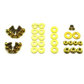 Dress Up Bolts Ford Focus RS (2016-2018) Titanium Full Engine Bay Kit