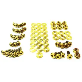Dress Up Bolts Hyundai Tiburon (2003-2008) Titanium Full Engine Bay Kit