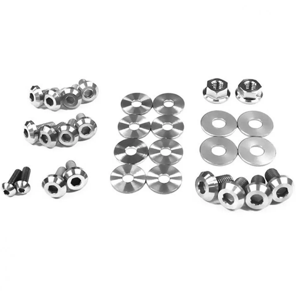 Dress Up Bolts Mitsubishi 1G Eclipse (90-94) Titanium Partial Engine Bay Kit