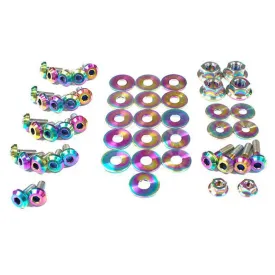 Dress Up Bolts Pontiac Firebird / Trans Am F-Body LS1 (98-02) Titanium Full Engine Bay Kit