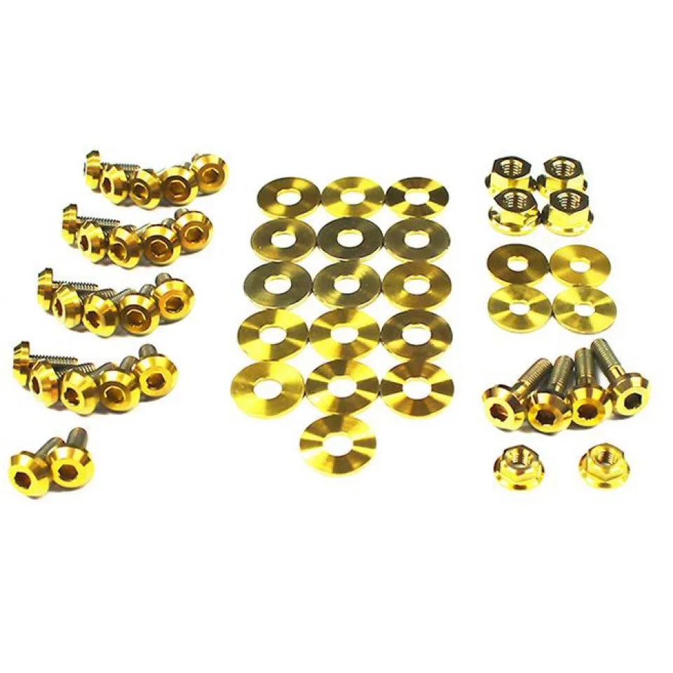 Dress Up Bolts Pontiac Firebird / Trans Am F-Body LS1 (98-02) Titanium Full Engine Bay Kit
