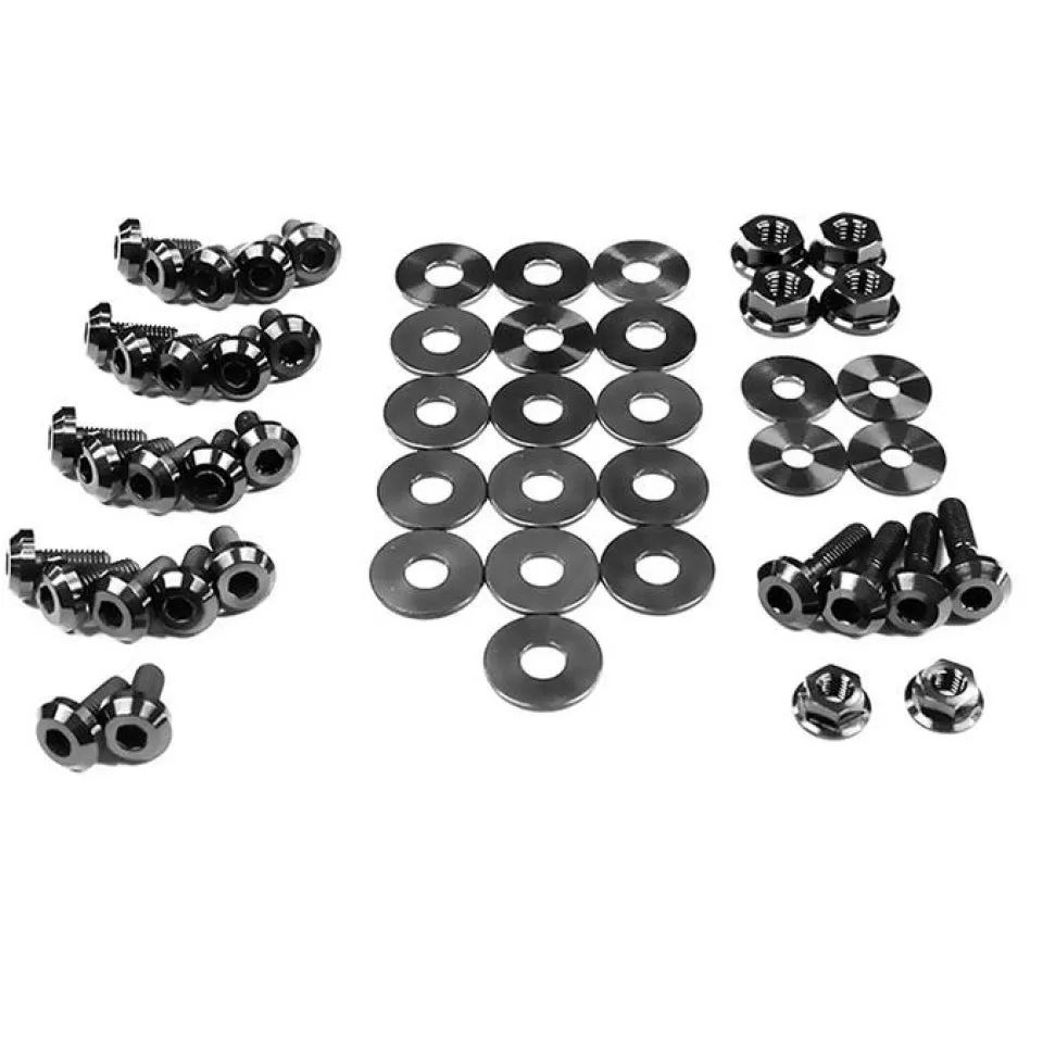 Dress Up Bolts Pontiac Firebird / Trans Am F-Body LS1 (98-02) Titanium Full Engine Bay Kit