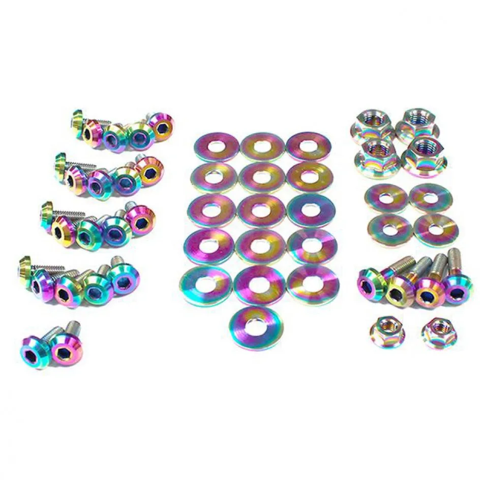 Dress Up Bolts Pontiac Firebird / Trans Am F-Body LS1 (98-02) Titanium Full Engine Bay Kit
