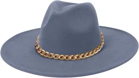 Fashionable Fedora Fedoras Men Wide for Women Dress Hat Women's and Hats Baseball Caps Championship Hat Navy