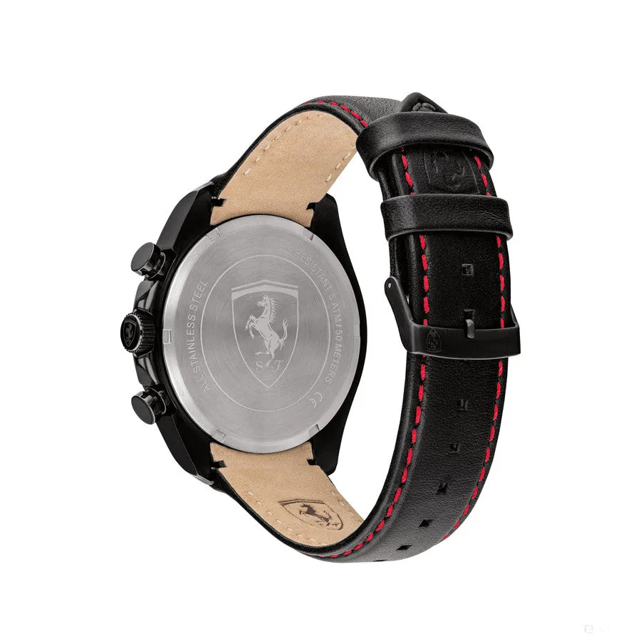 Ferrari Watch, Speedracer Chrono Mens, 44 mm, Black, 2020