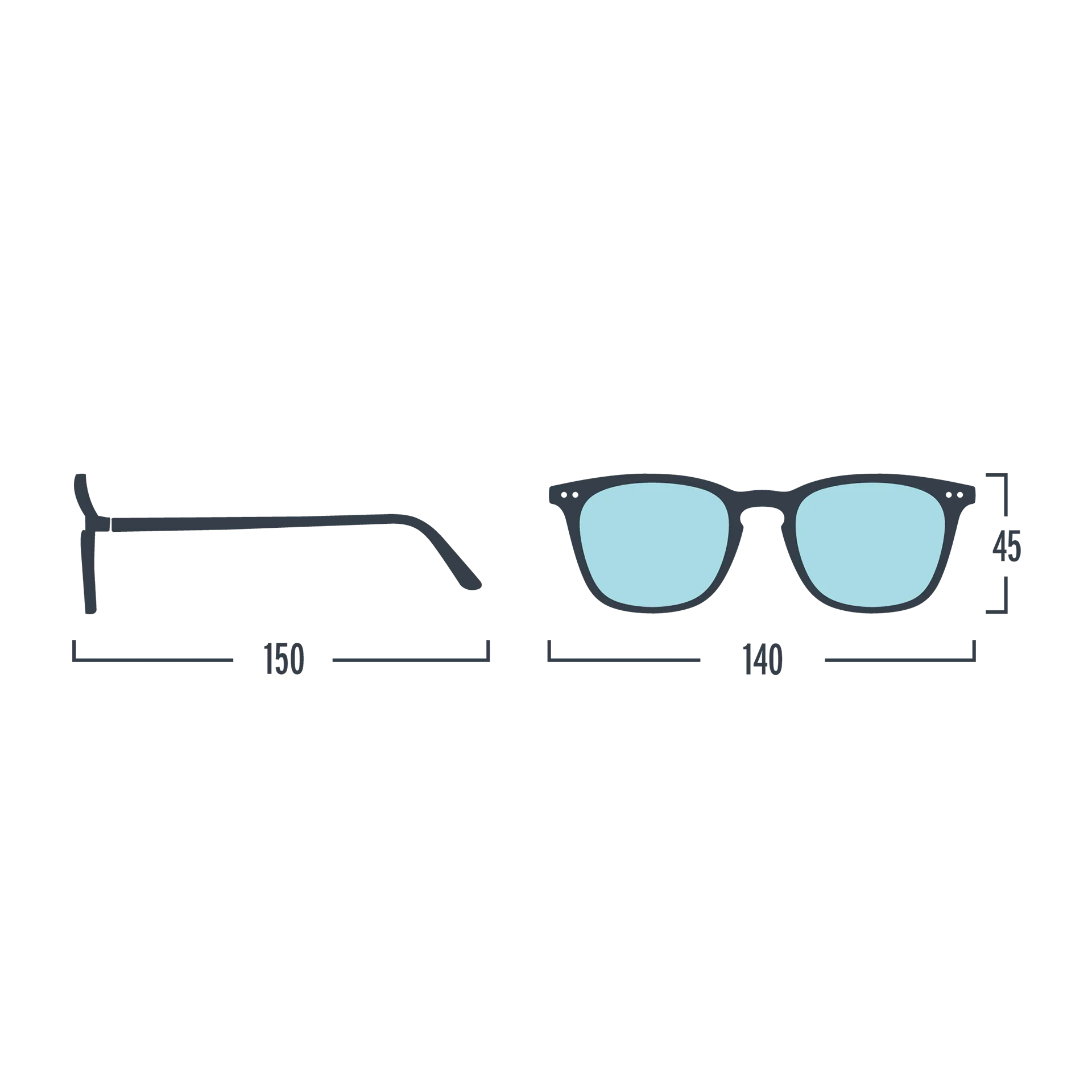 Fool's Gold #E Screen Glasses by Izipizi - Glazed Ice Limited Edition