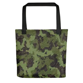 Green Camoline Tote bag