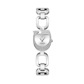 Guess Women's 22mm Silver Gia Logo Quartz Watch GW0683L1