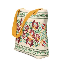 Hungarian Matyó Tote Bag