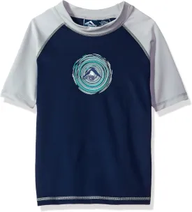 Kanu Surf Boys' Voyage UPF 50  Sun Protective Rashguard Swim Shirt