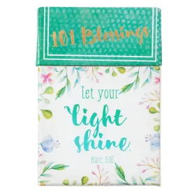 Let Your Light Shine Matthew 5:16, Inspirational Scripture Cards to Keep or Share (Boxes of Blessings) Hardcover  Box set, December 13, 2016