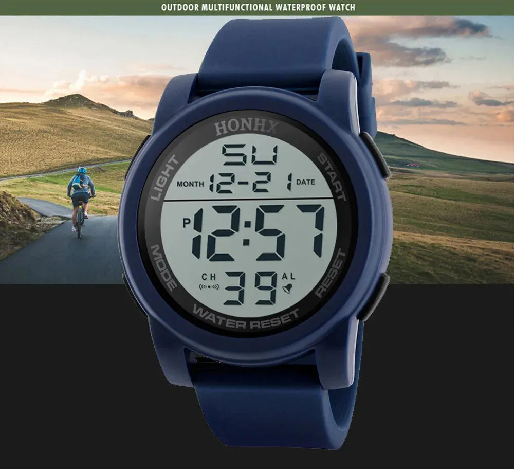 Luxury Men's Sport Watch | Waterproof, Multi-Functional Timepiece
