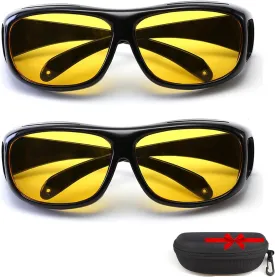 Night Vision Pro Driving Glasses, Shirem Nightglo Glasses, Fanyil Nightglo Glasses, Cartekit Nightglo Glasses
