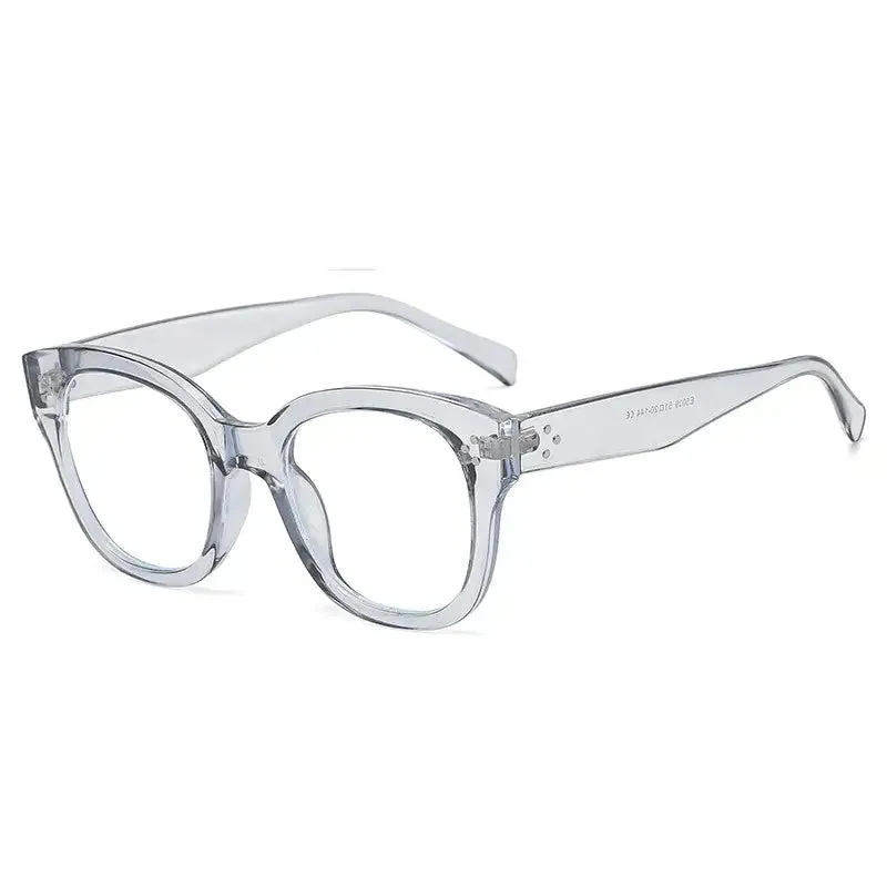 Oversized Square Leopard Glasses