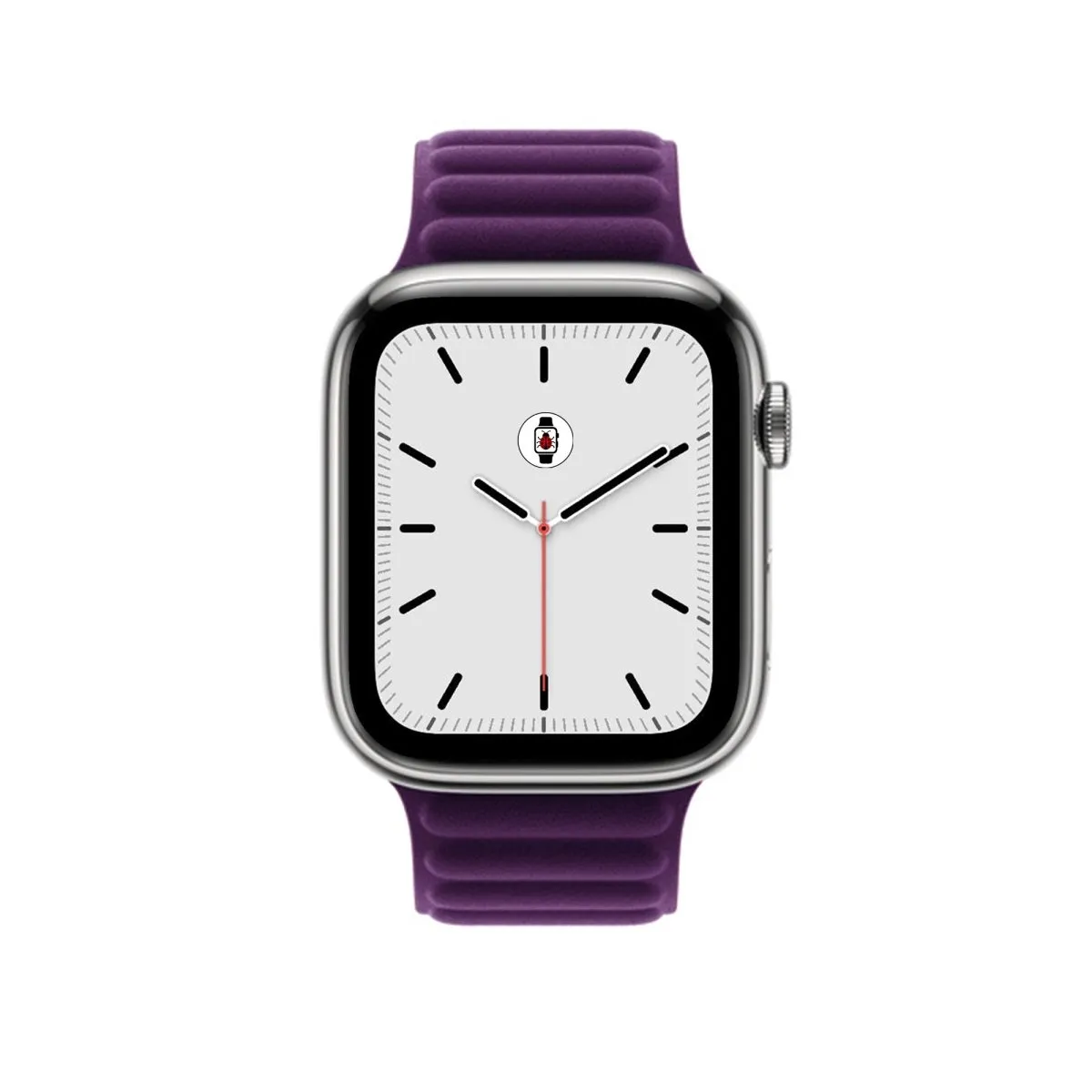 Plum Magnetic Link Band