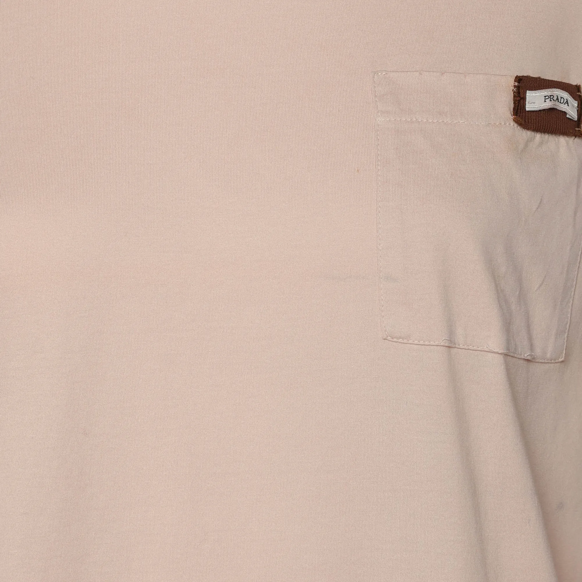 Prada Pink Cotton T-Shirt