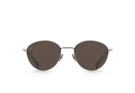 RAEN | Andreas | Brushed Pewter   Kelp / Smoke Brown Polarized | 51