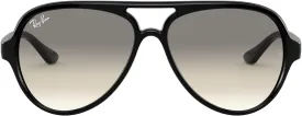 Ray-Ban RB4125 Cats 5000 Aviator Sunglasses