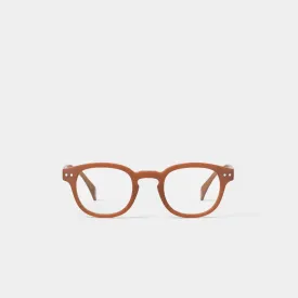 Reading Glasses  2.5 Square in Spicy Clove Style C