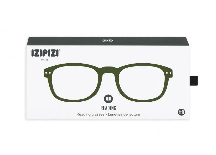 READING GLASSES #B KAKI GREEN