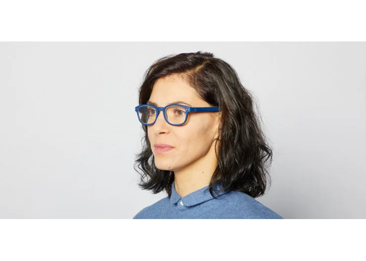 READING GLASSES #B NAVY BLUE