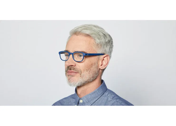 READING GLASSES #B NAVY BLUE