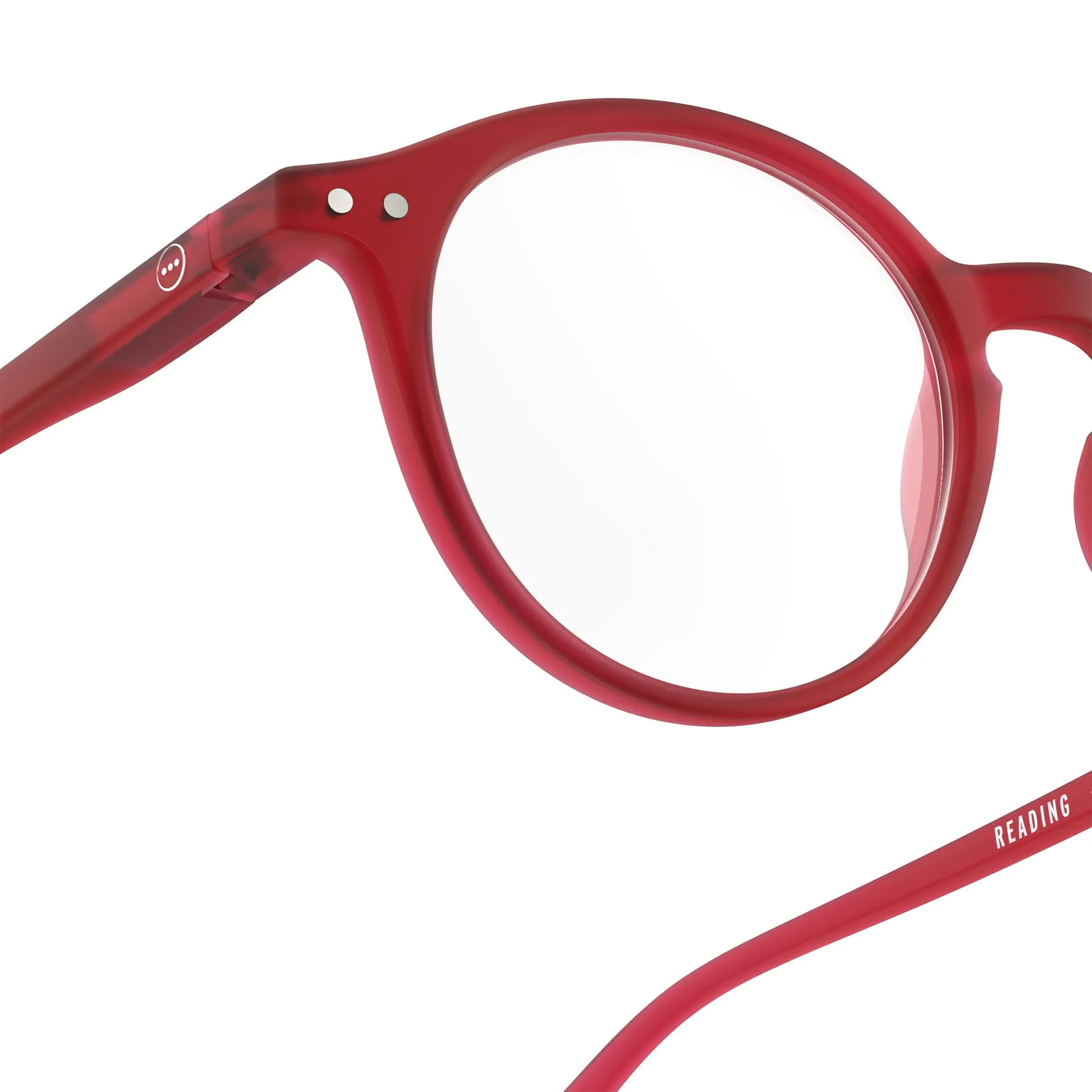 Red #D Reading Glasses by Izipizi