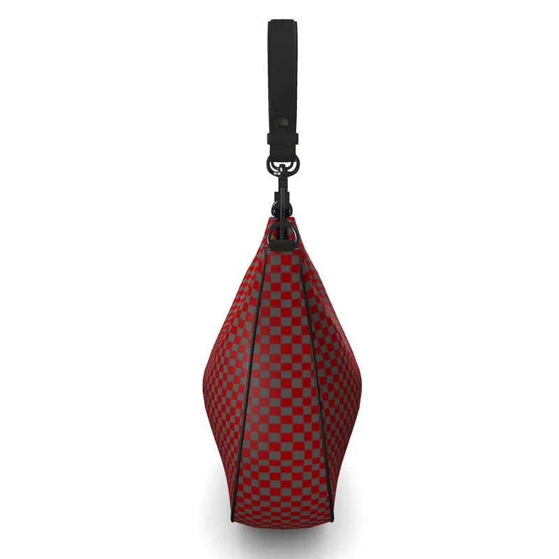 Scarlett and Gray Curve Hobo Bag