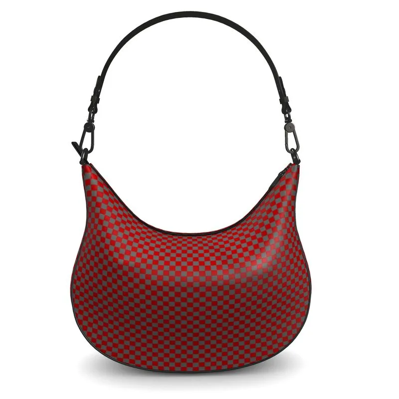 Scarlett and Gray Curve Hobo Bag