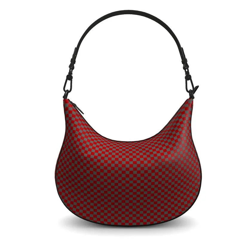 Scarlett and Gray Curve Hobo Bag