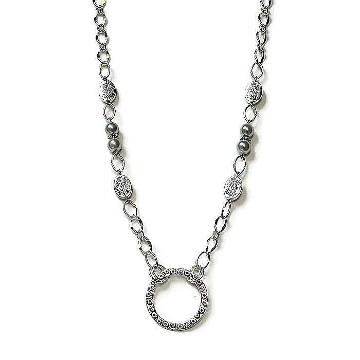 SOFT GREY GLASSES CHAIN