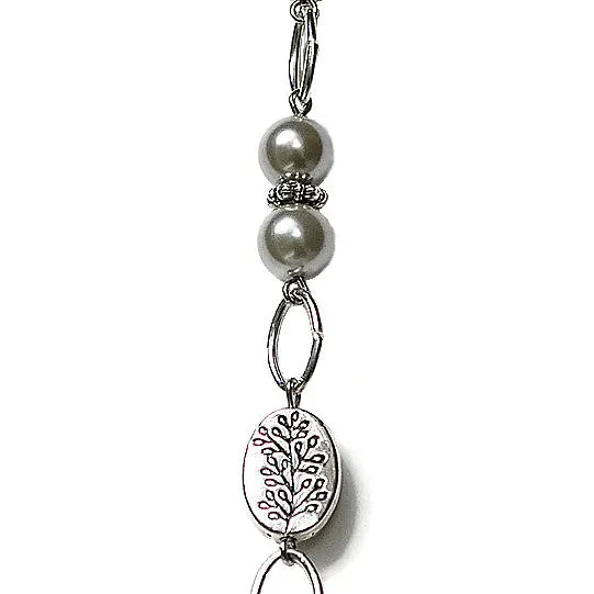 SOFT GREY GLASSES CHAIN
