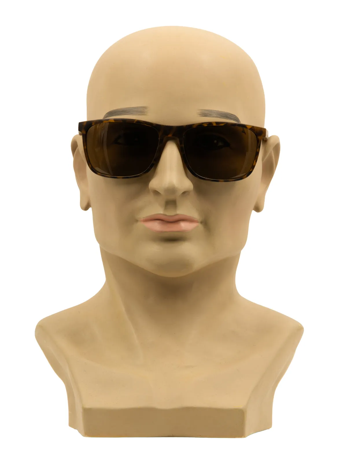 Square Brown Tortoiseshell Sunglasses