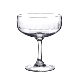 The Vintage List Cocktail Glasses - Lens Design, Set of 4
