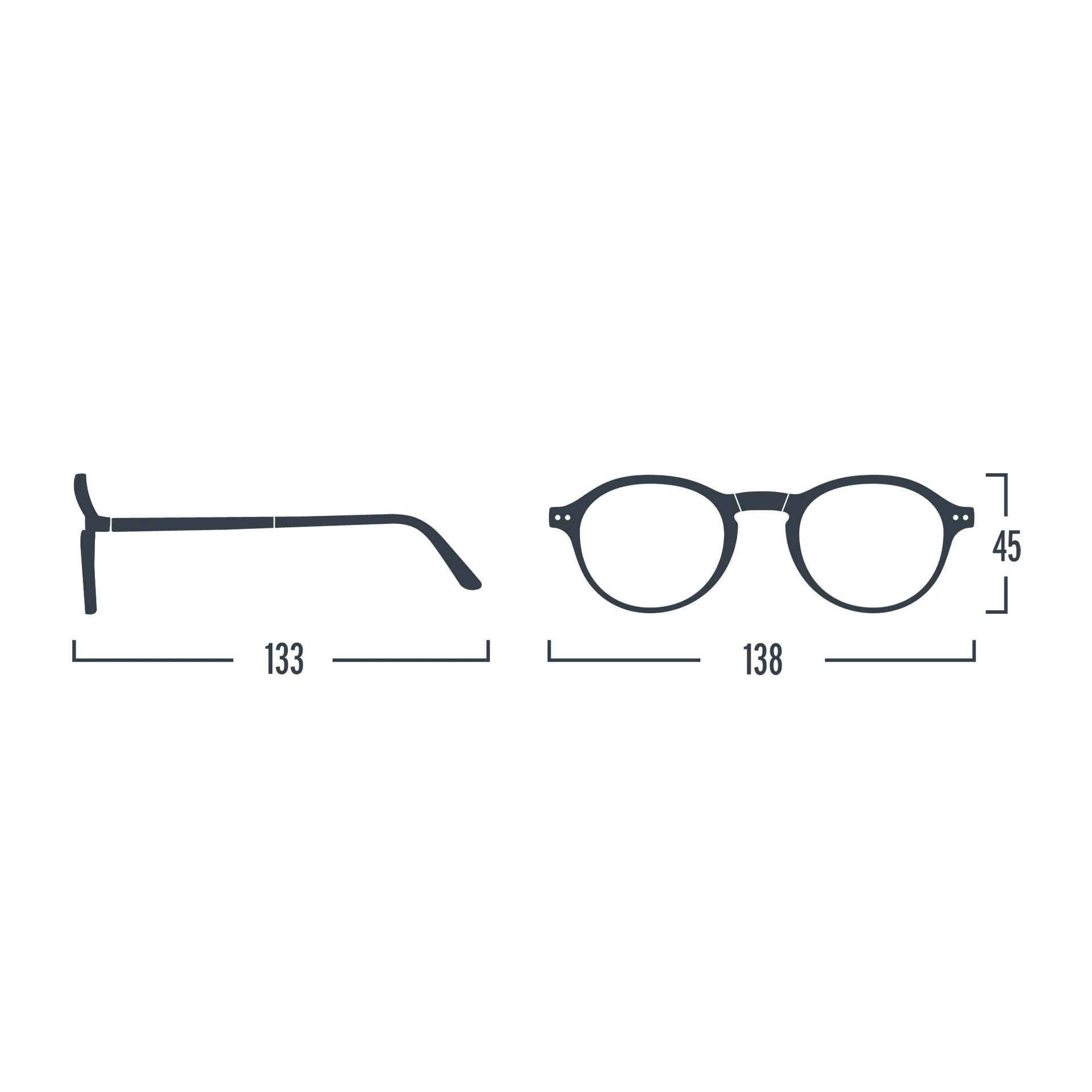 Tortoise #F Foldable Reading Glasses by Izipizi