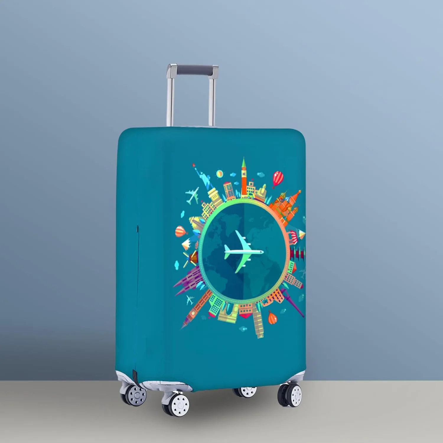 Travelkin Luggage Covers For Suitcase Tsa Approved,Suitcase Cover Protector Fit 18-32 Inch Luggage