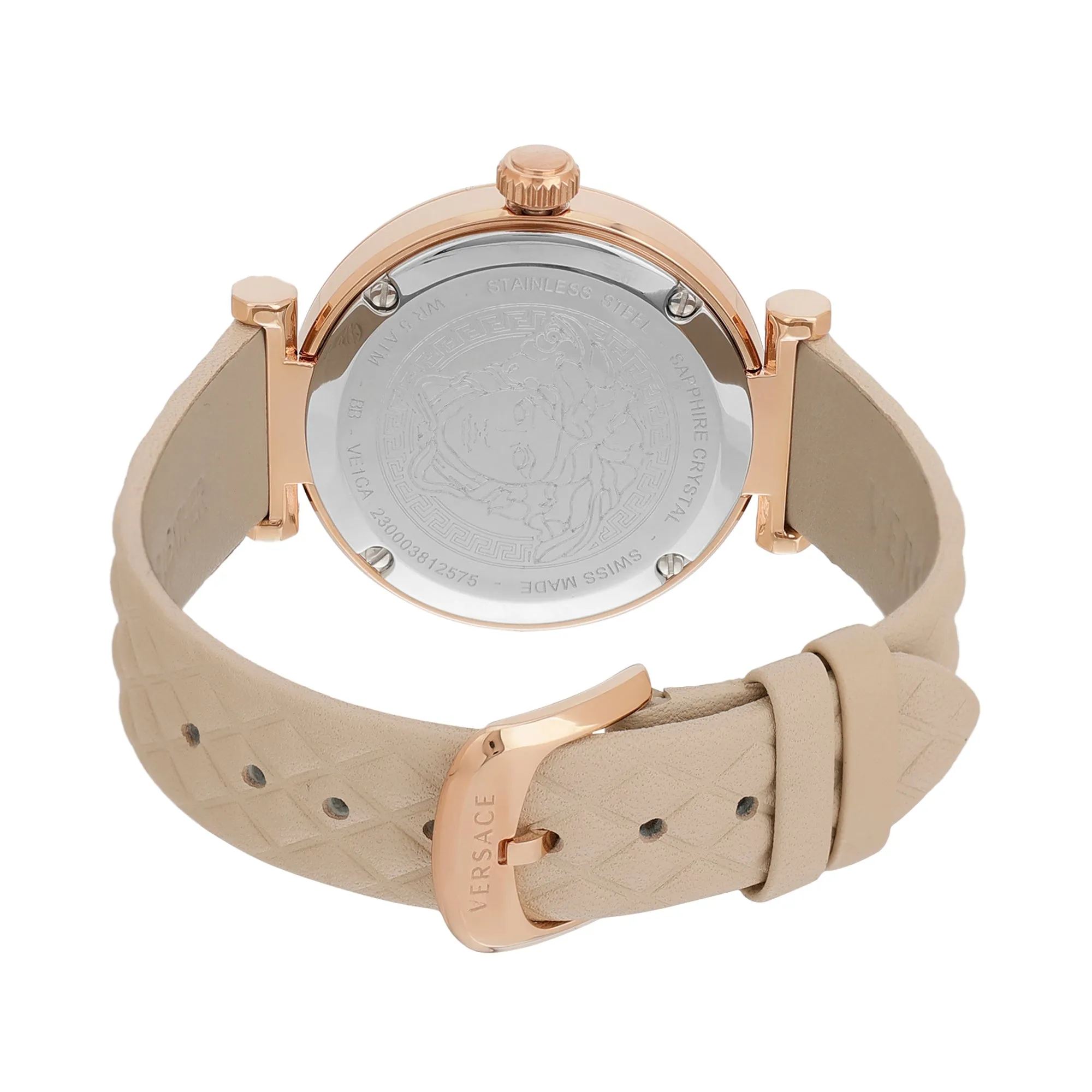 Versace Beige Dial Analog Women Watch - VE1CA0323