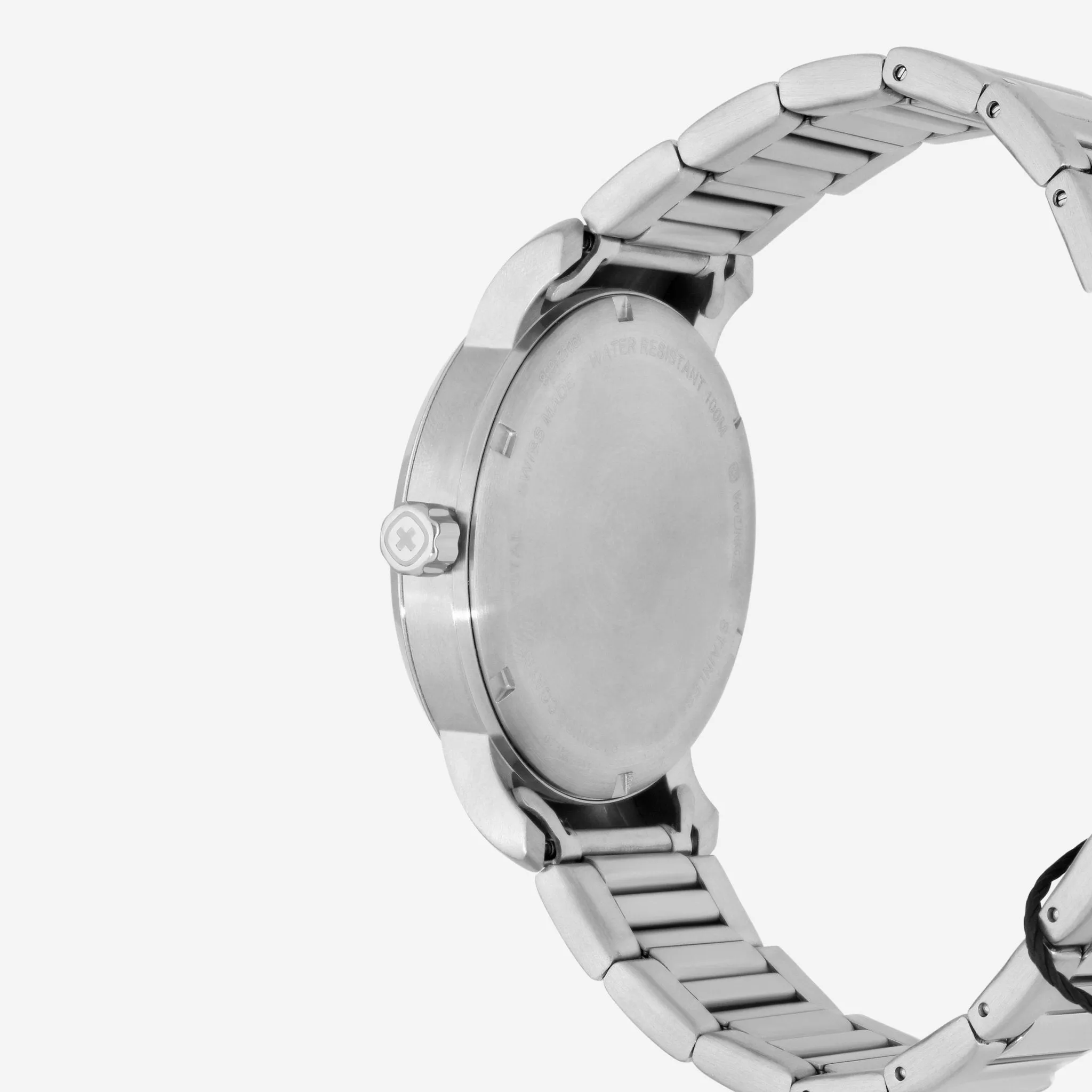Wenger Swiss Army Attitude Blue Dial Stainless Steel Quartz Men's Watch 01.1541.121